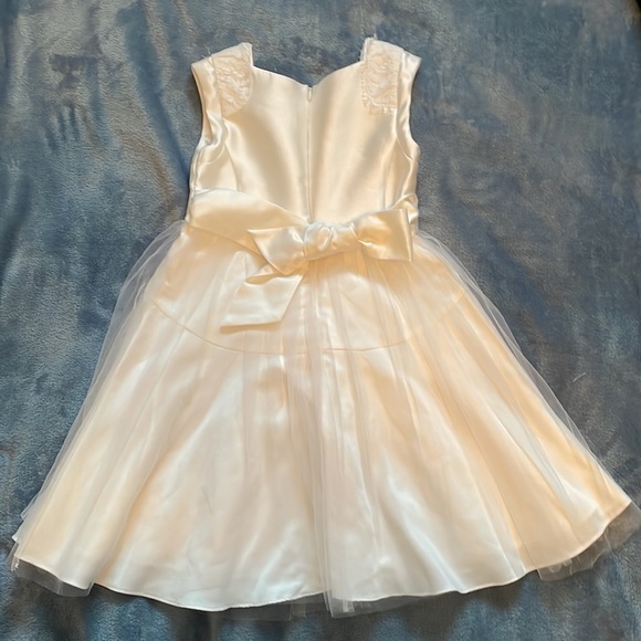 Monsoon Ivory Flower Girl Dress Age 7 - Picture 2 of 3